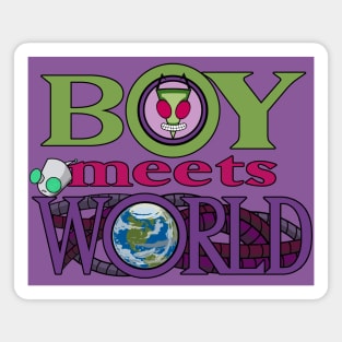 Boy meets World - Zim Magnet